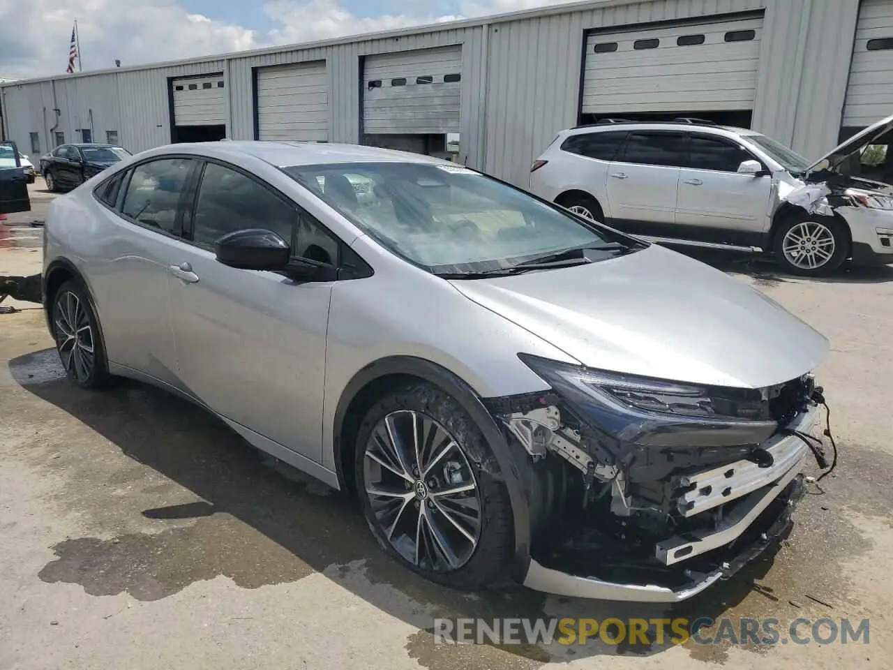 4 Photograph of a damaged car JTDACAAUXR3042240 TOYOTA ALL Models 2024