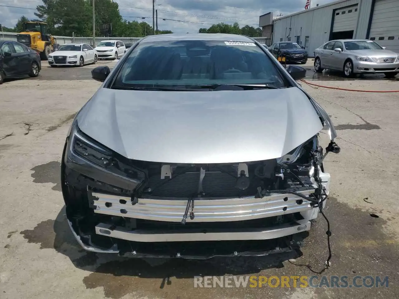 5 Photograph of a damaged car JTDACAAUXR3042240 TOYOTA ALL Models 2024