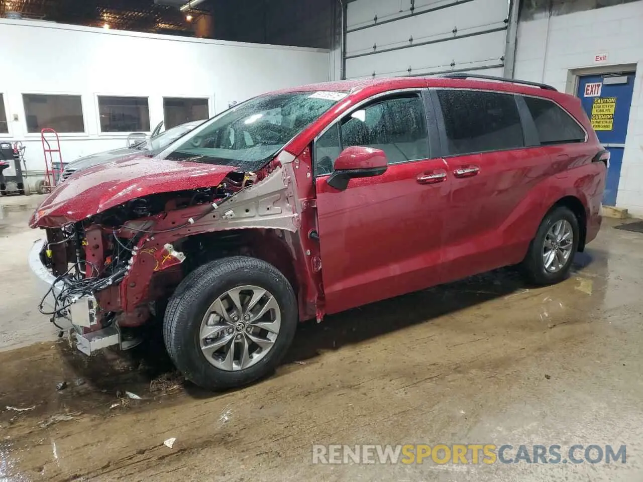 1 Photograph of a damaged car 5TDJSKFC5SS180877 TOYOTA All Models 2025