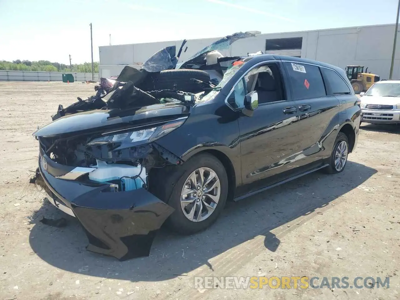 1 Photograph of a damaged car 5TDKSKFCXSS180832 TOYOTA All Models 2025