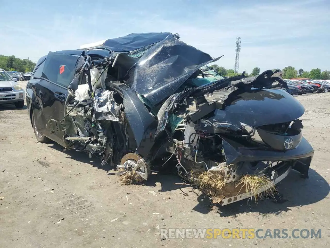 4 Photograph of a damaged car 5TDKSKFCXSS180832 TOYOTA All Models 2025
