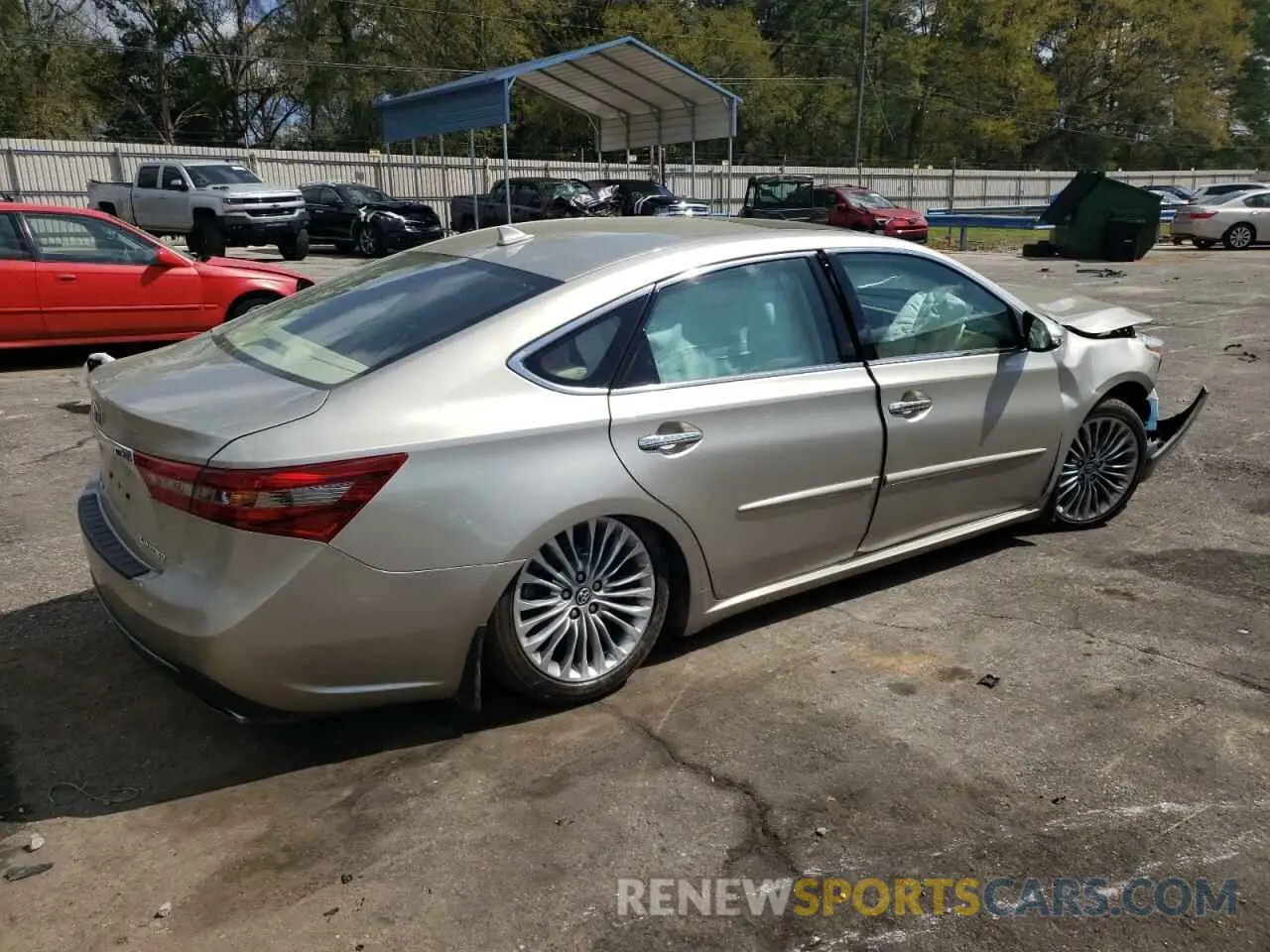 3 Photograph of a damaged car 4T1BK1EB2HU255123 TOYOTA AVALON 2017