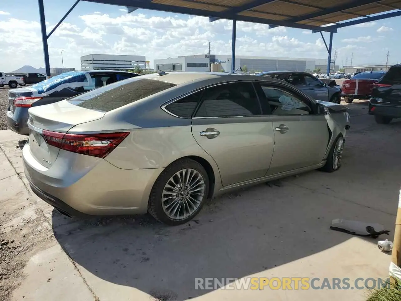 3 Photograph of a damaged car 4T1BK1EB3HU260167 TOYOTA AVALON 2017