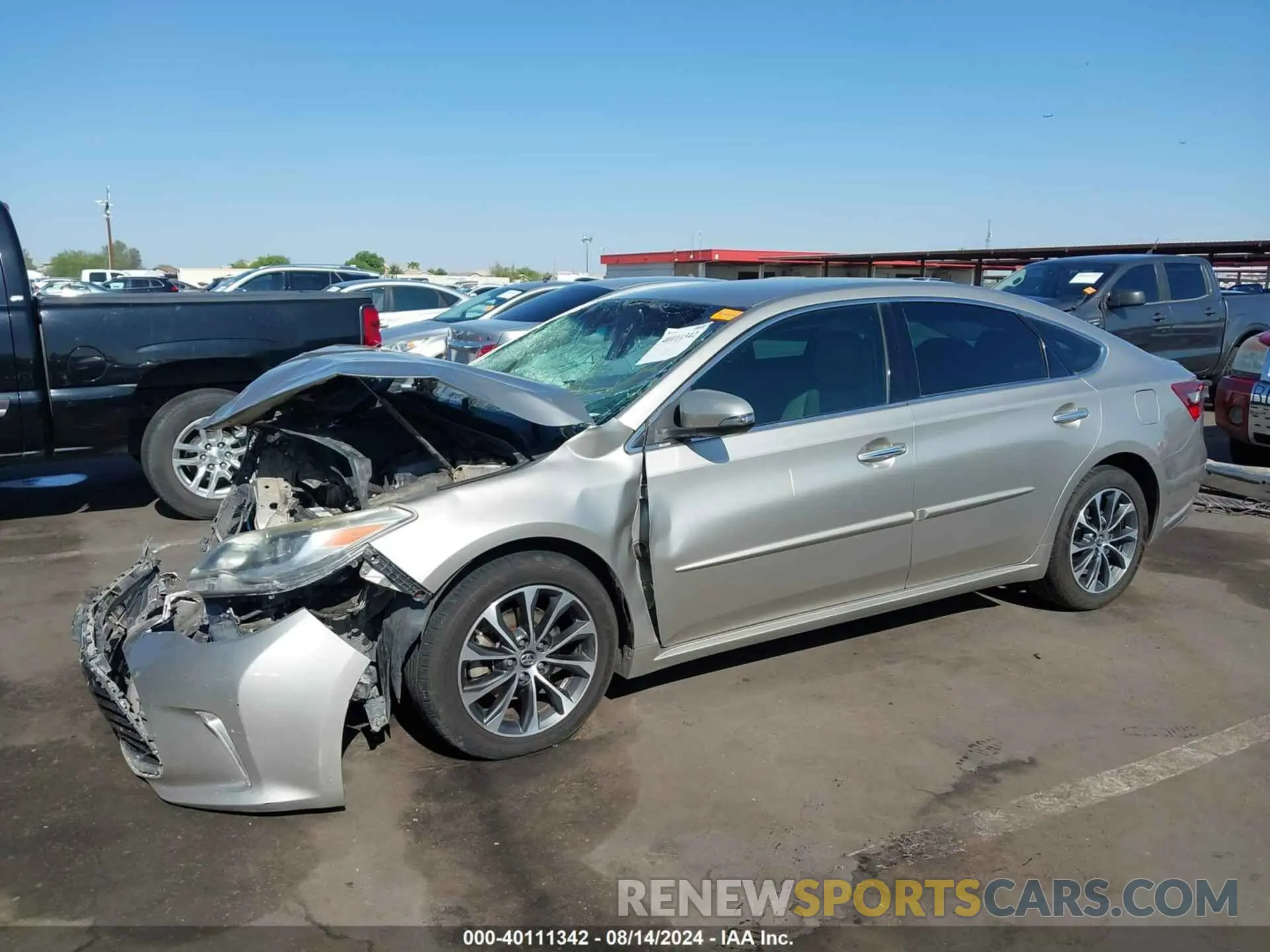 2 Photograph of a damaged car 4T1BK1EB0JU277871 TOYOTA AVALON 2018