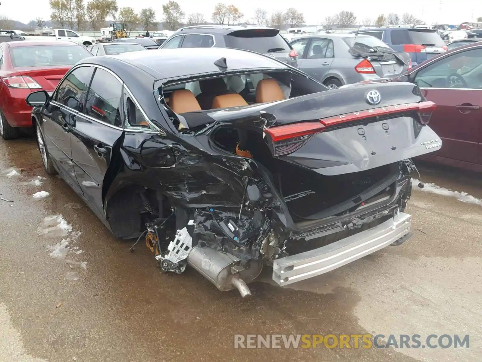 3 Photograph of a damaged car 4T1B21FB0KU003490 TOYOTA AVALON 2019