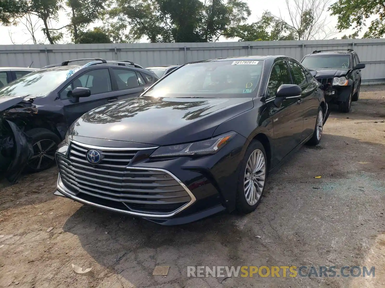 2 Photograph of a damaged car 4T1B21FB0KU003540 TOYOTA AVALON 2019