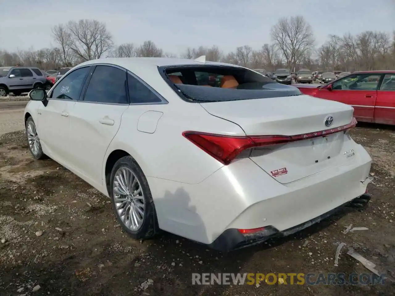 3 Photograph of a damaged car 4T1B21FB0KU003750 TOYOTA AVALON 2019