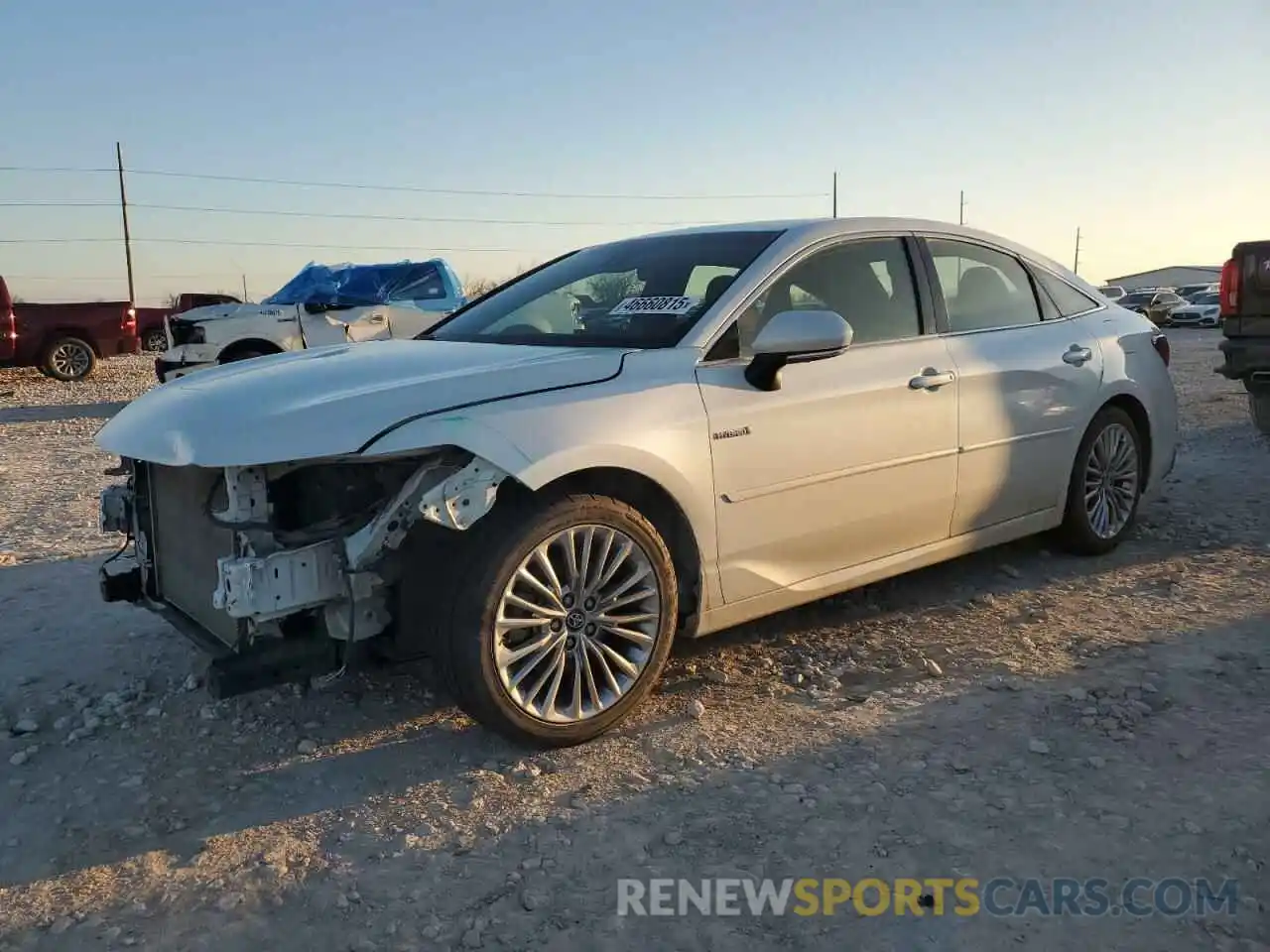 1 Photograph of a damaged car 4T1B21FB0KU005921 TOYOTA AVALON 2019