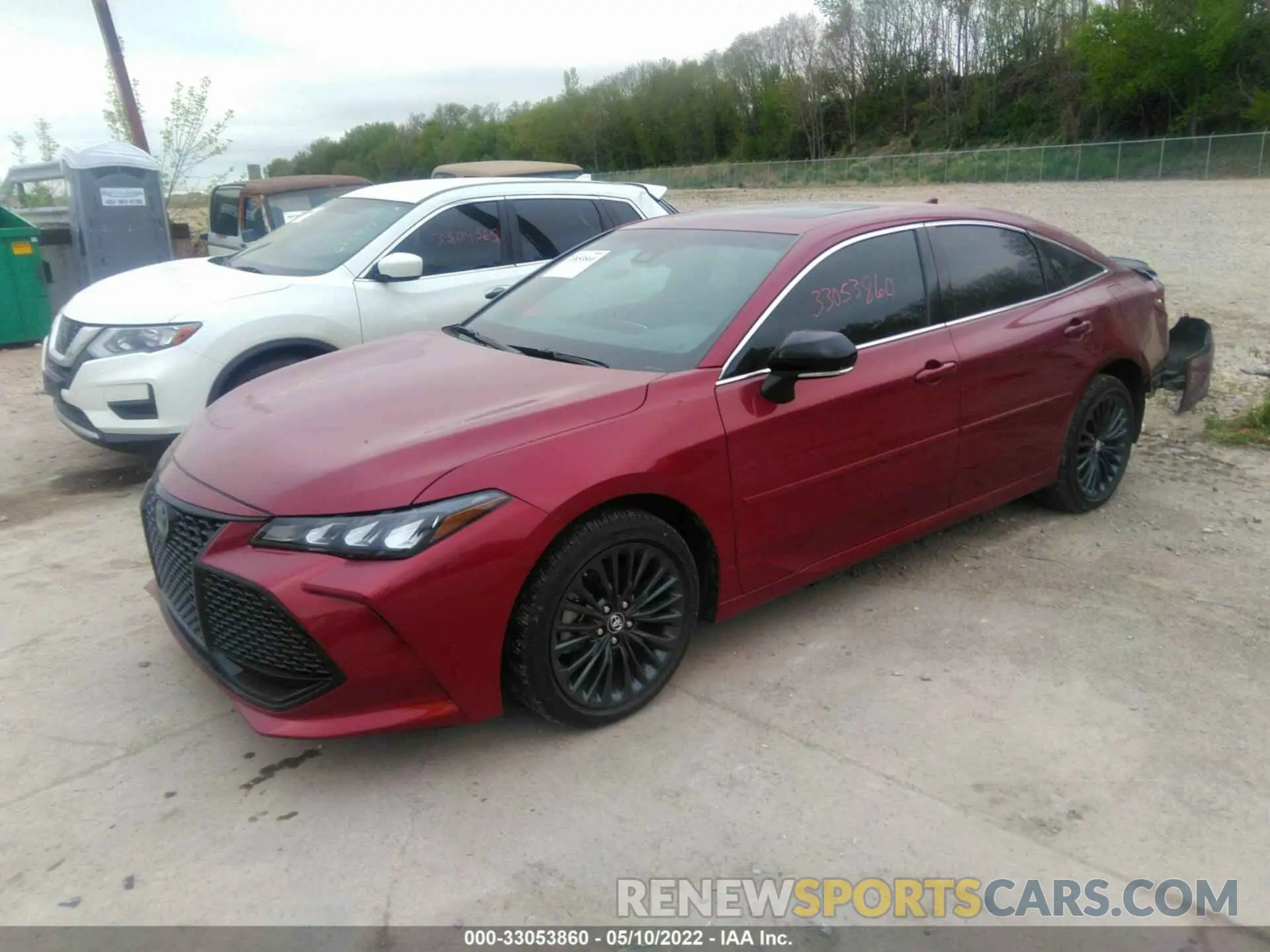 2 Photograph of a damaged car 4T1B21FB1KU007497 TOYOTA AVALON 2019