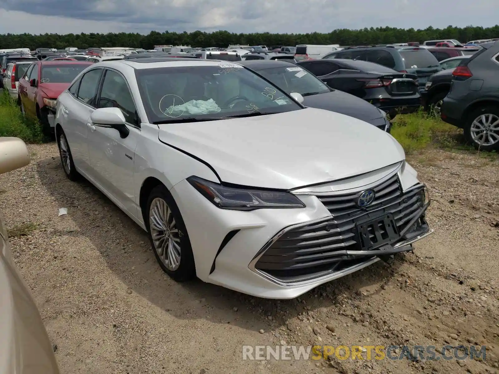 1 Photograph of a damaged car 4T1B21FB1KU009556 TOYOTA AVALON 2019