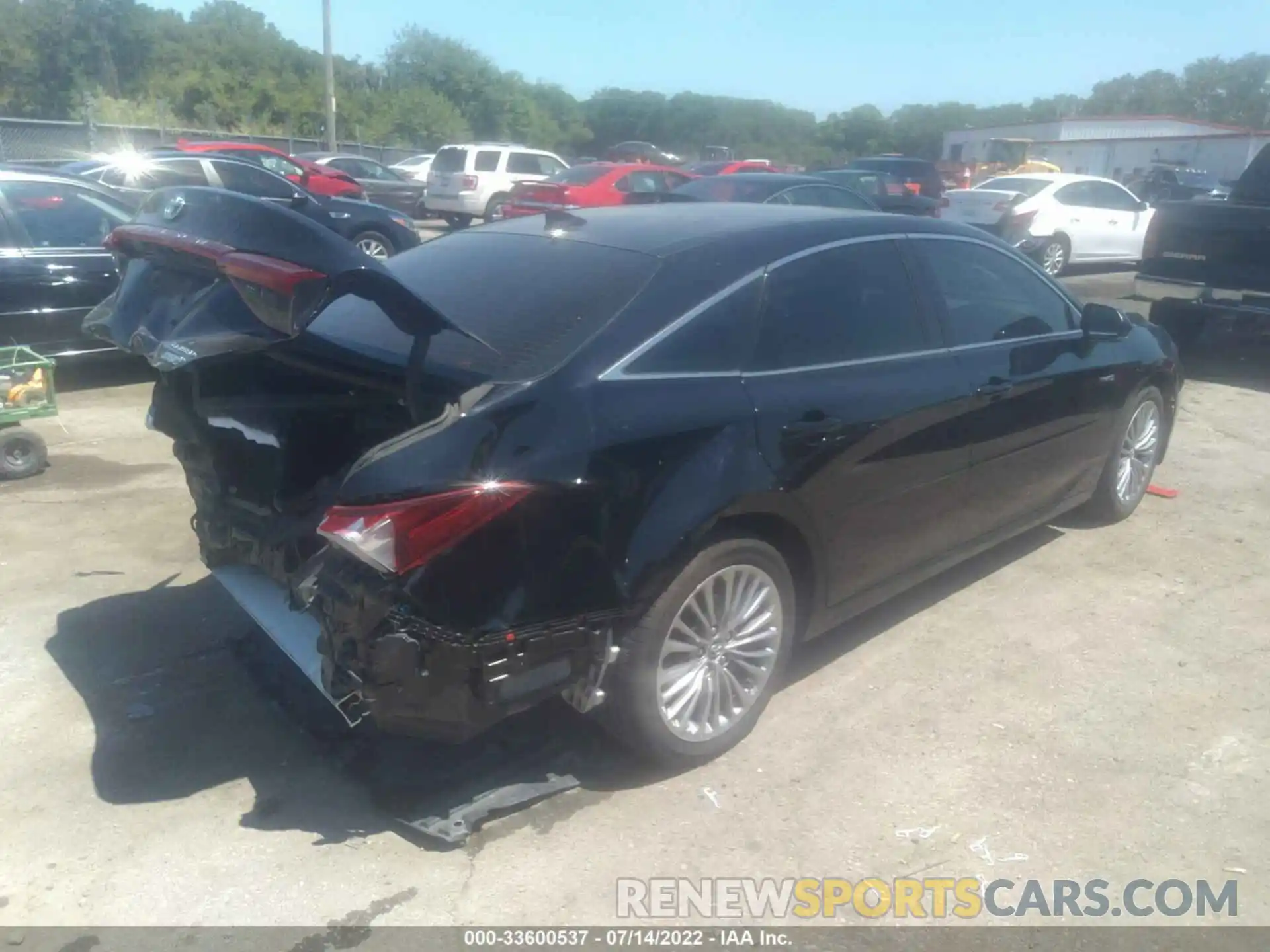 4 Photograph of a damaged car 4T1B21FB1KU010772 TOYOTA AVALON 2019