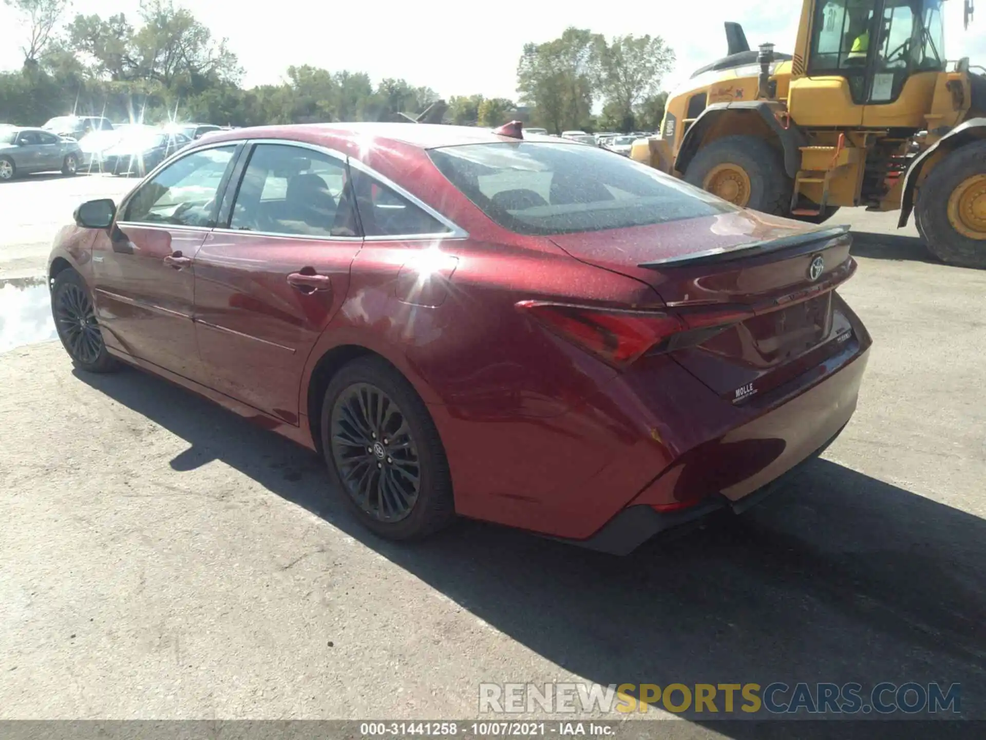 3 Photograph of a damaged car 4T1B21FB2KU001451 TOYOTA AVALON 2019