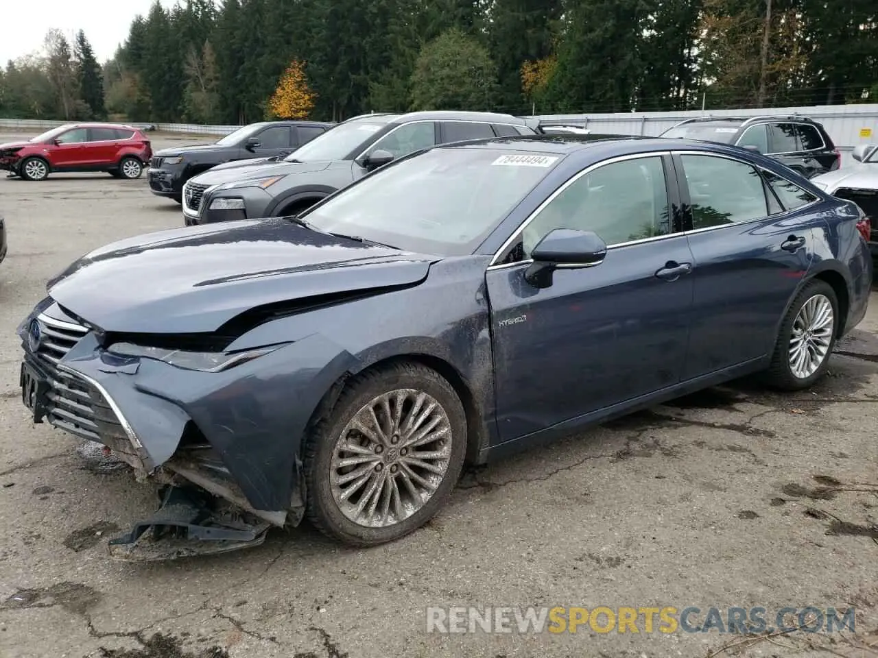 1 Photograph of a damaged car 4T1B21FB2KU005483 TOYOTA AVALON 2019