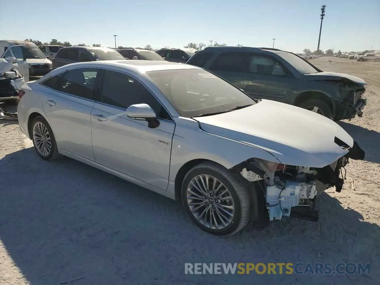 4 Photograph of a damaged car 4T1B21FB2KU009078 TOYOTA AVALON 2019
