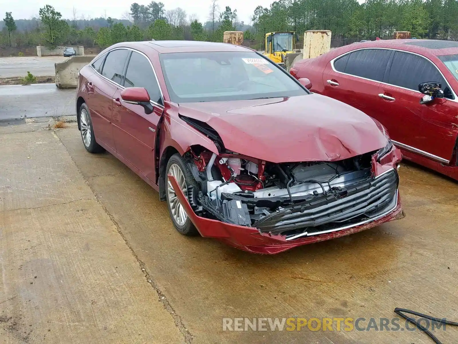 1 Photograph of a damaged car 4T1B21FB3KU001930 TOYOTA AVALON 2019