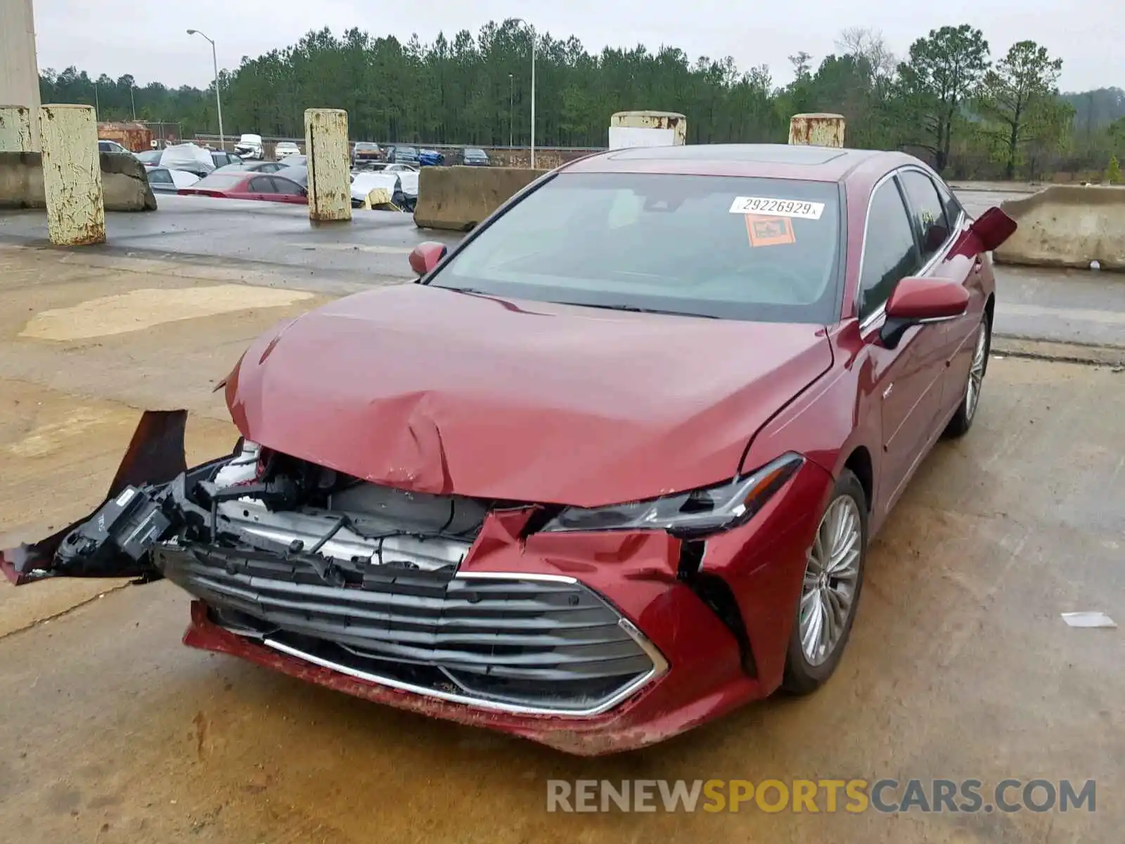 2 Photograph of a damaged car 4T1B21FB3KU001930 TOYOTA AVALON 2019