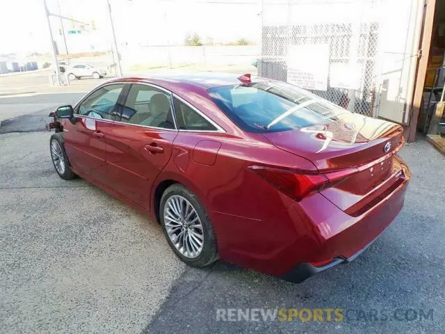 3 Photograph of a damaged car 4T1B21FB3KU003886 TOYOTA AVALON 2019