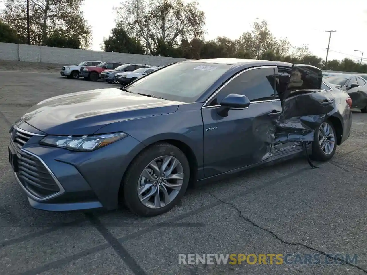 1 Photograph of a damaged car 4T1B21FB3KU007291 TOYOTA AVALON 2019