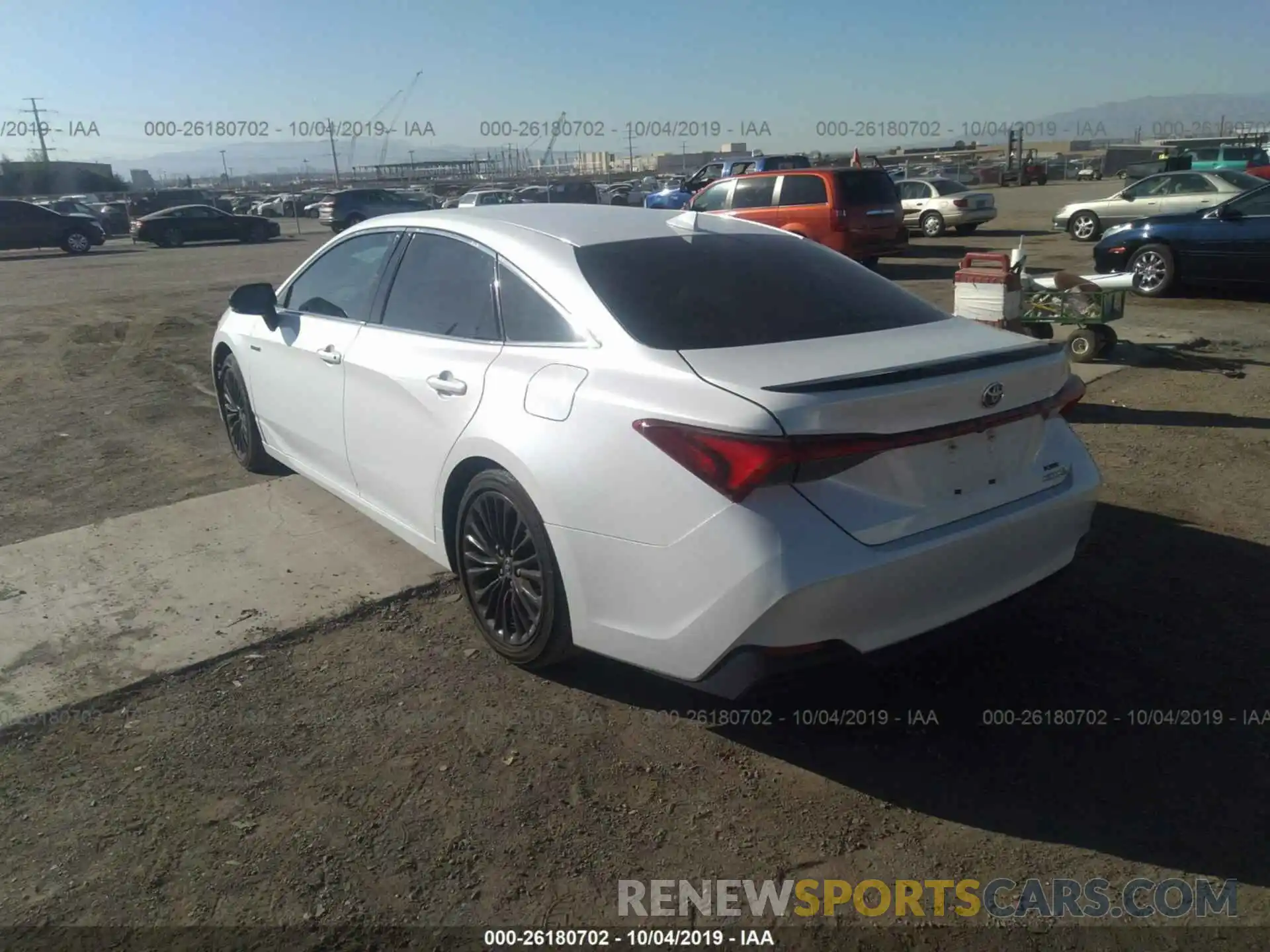 3 Photograph of a damaged car 4T1B21FB4KU005856 TOYOTA AVALON 2019