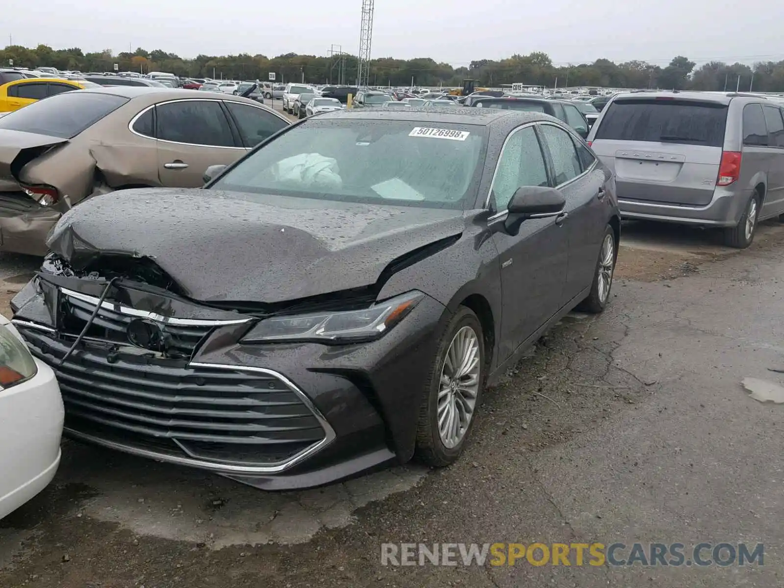 2 Photograph of a damaged car 4T1B21FB5KU001475 TOYOTA AVALON 2019