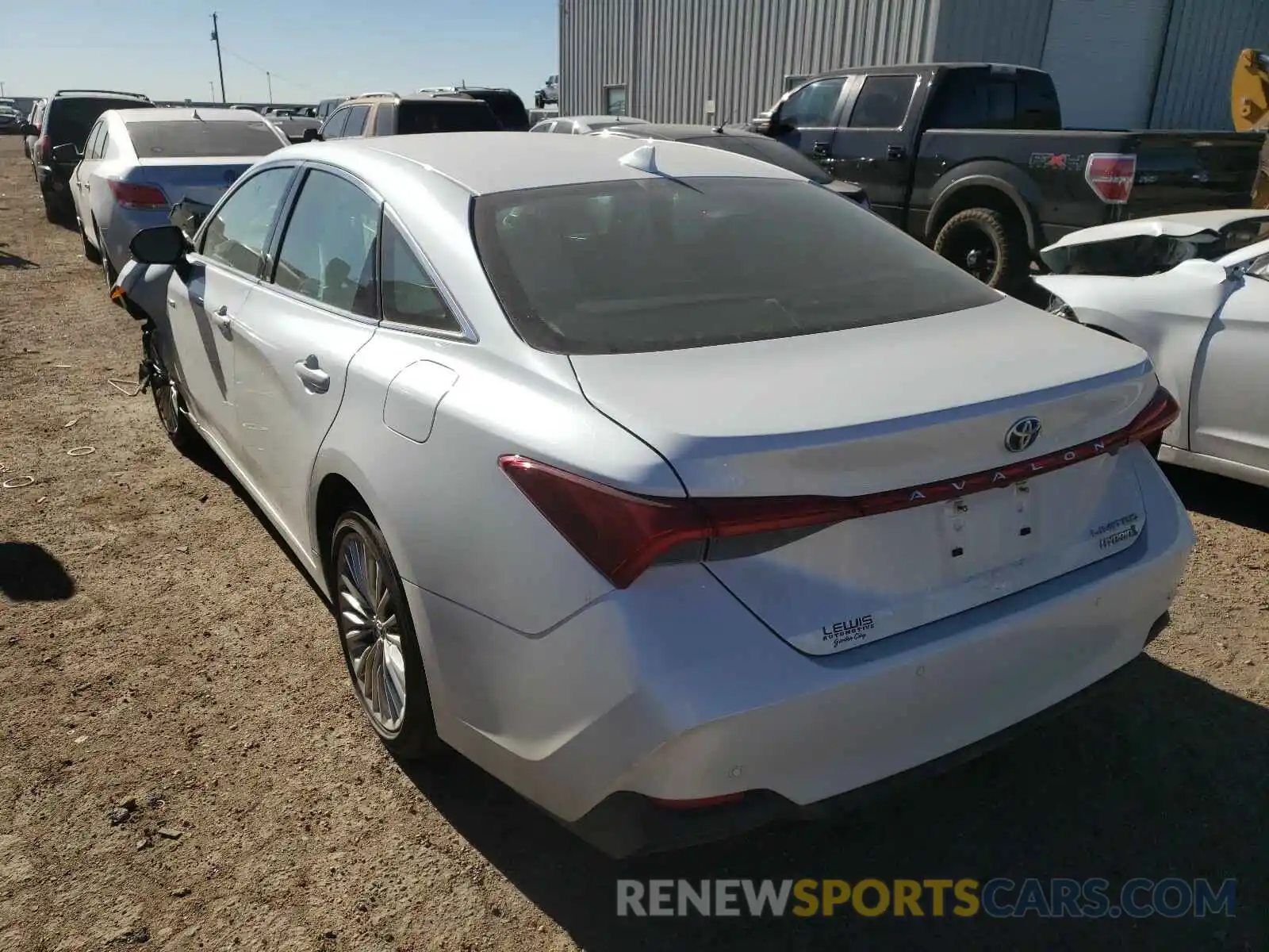 3 Photograph of a damaged car 4T1B21FB6KU006748 TOYOTA AVALON 2019