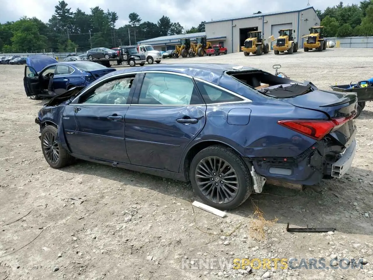 2 Photograph of a damaged car 4T1B21FB6KU006927 TOYOTA AVALON 2019