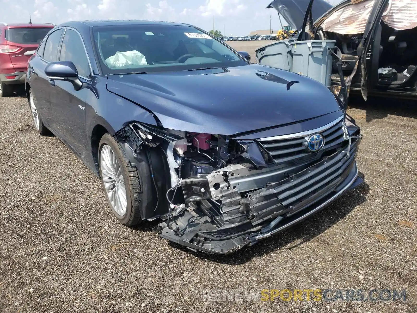 1 Photograph of a damaged car 4T1B21FB7KU006547 TOYOTA AVALON 2019