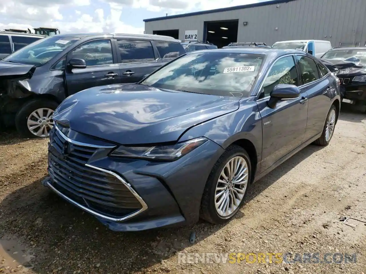 2 Photograph of a damaged car 4T1B21FBXKU006493 TOYOTA AVALON 2019