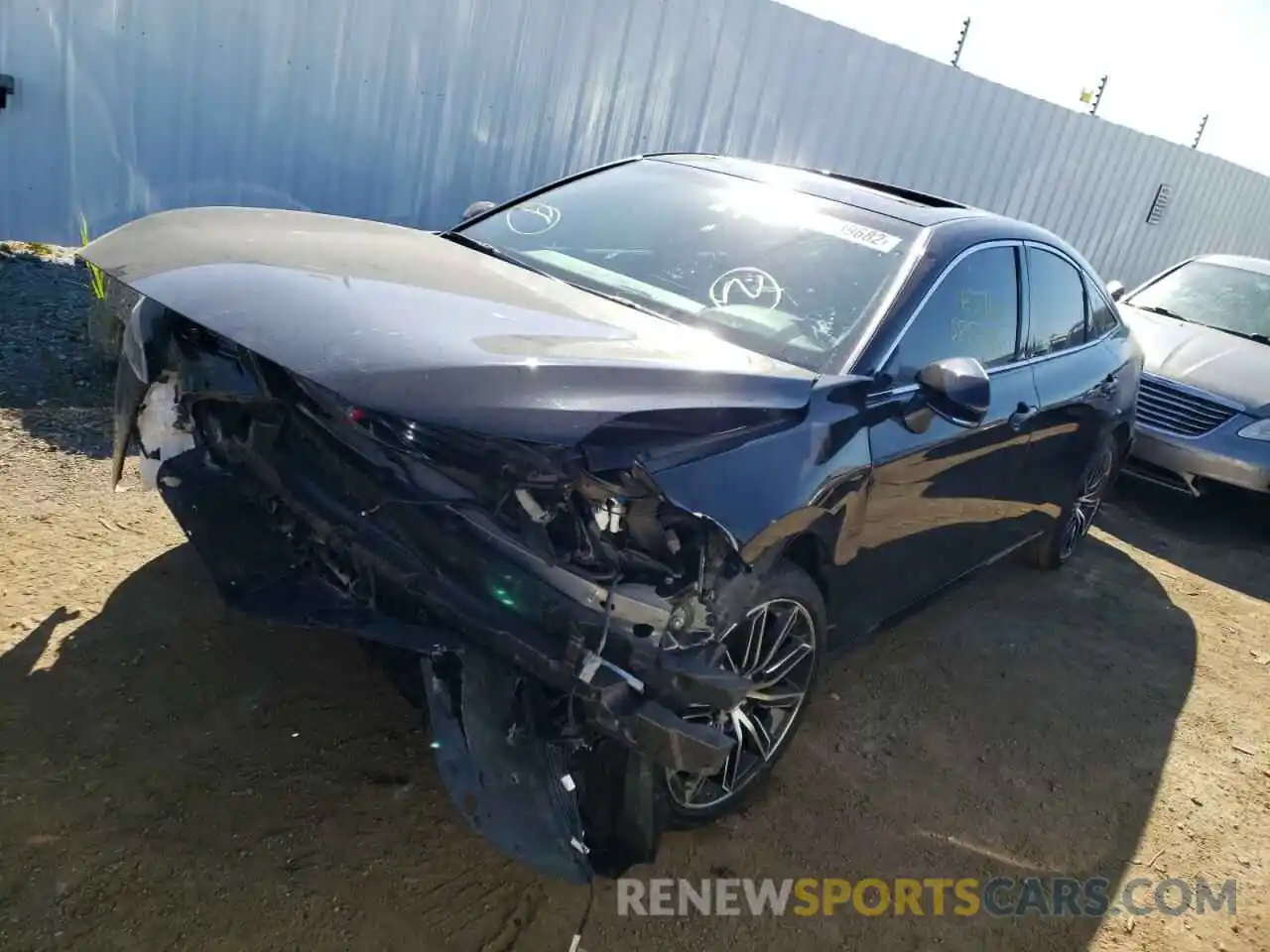 2 Photograph of a damaged car 4T1BZ1FB0KU003050 TOYOTA AVALON 2019