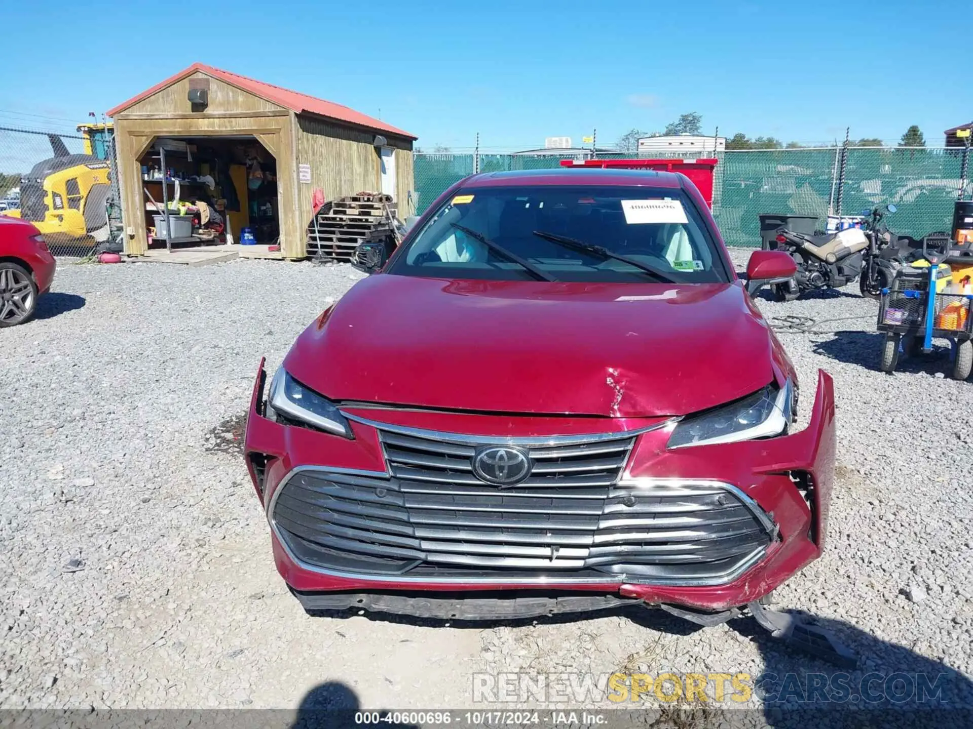 12 Photograph of a damaged car 4T1BZ1FB0KU010029 TOYOTA AVALON 2019