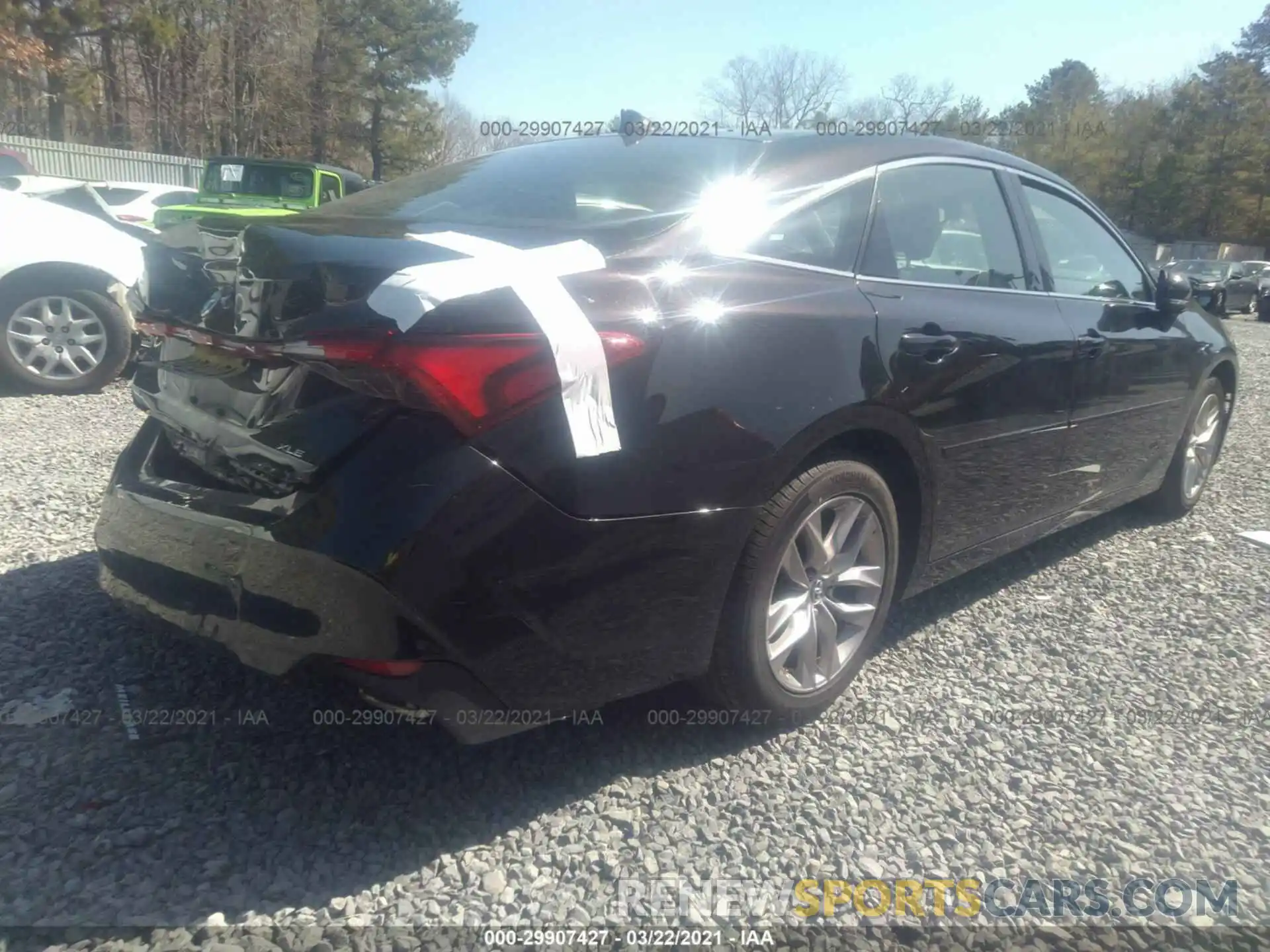 4 Photograph of a damaged car 4T1BZ1FB0KU011181 TOYOTA AVALON 2019