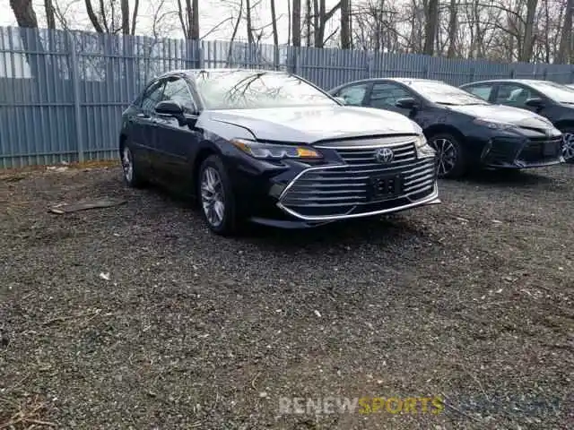 1 Photograph of a damaged car 4T1BZ1FB0KU017529 TOYOTA AVALON 2019