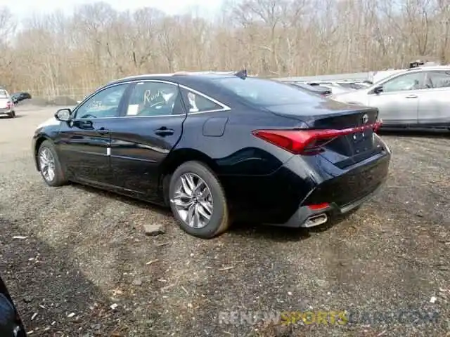 3 Photograph of a damaged car 4T1BZ1FB0KU017529 TOYOTA AVALON 2019