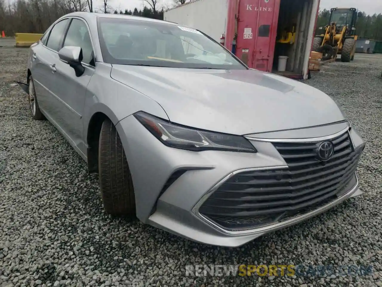 1 Photograph of a damaged car 4T1BZ1FB0KU030359 TOYOTA AVALON 2019