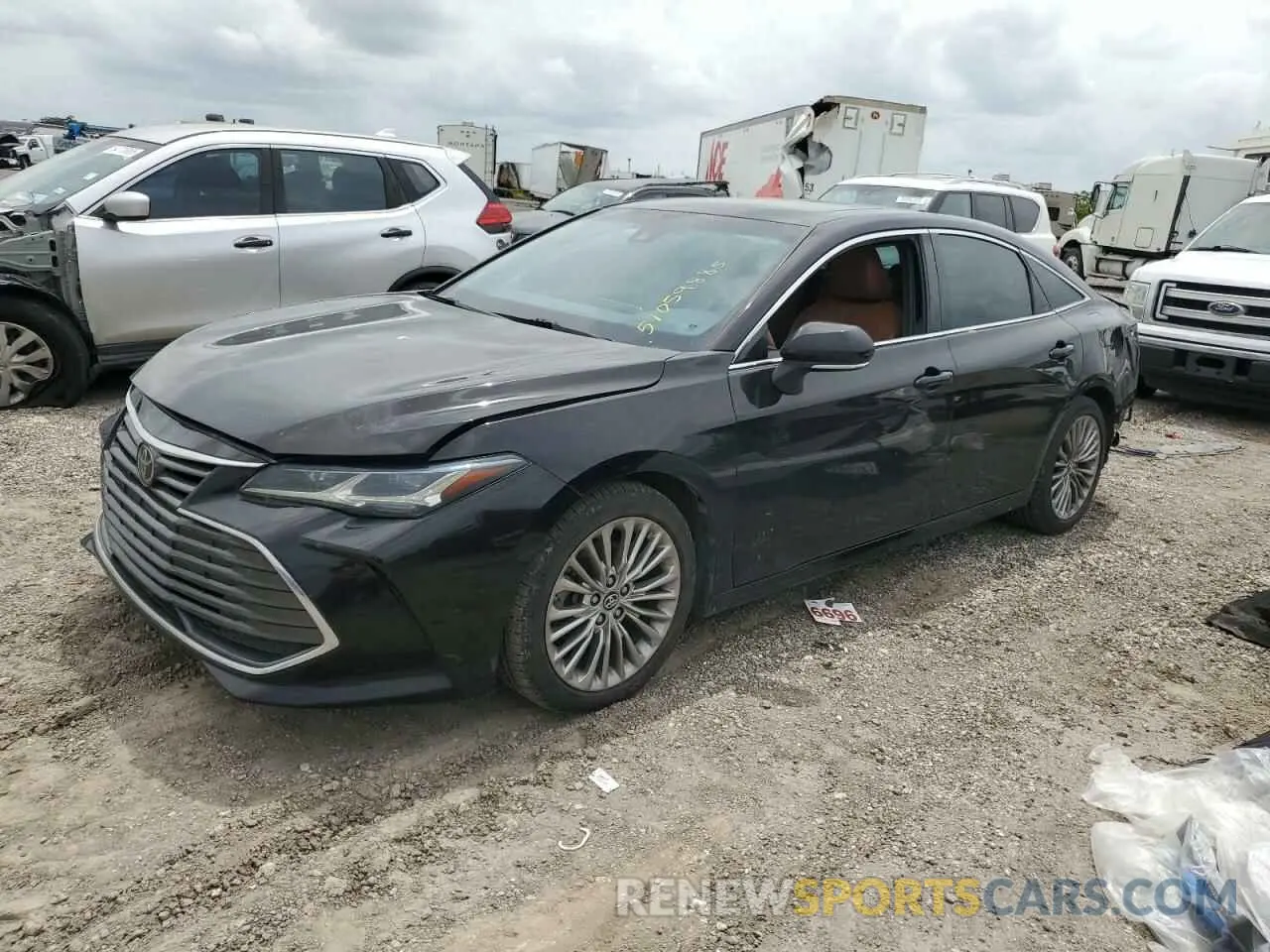1 Photograph of a damaged car 4T1BZ1FB1KU003493 TOYOTA AVALON 2019