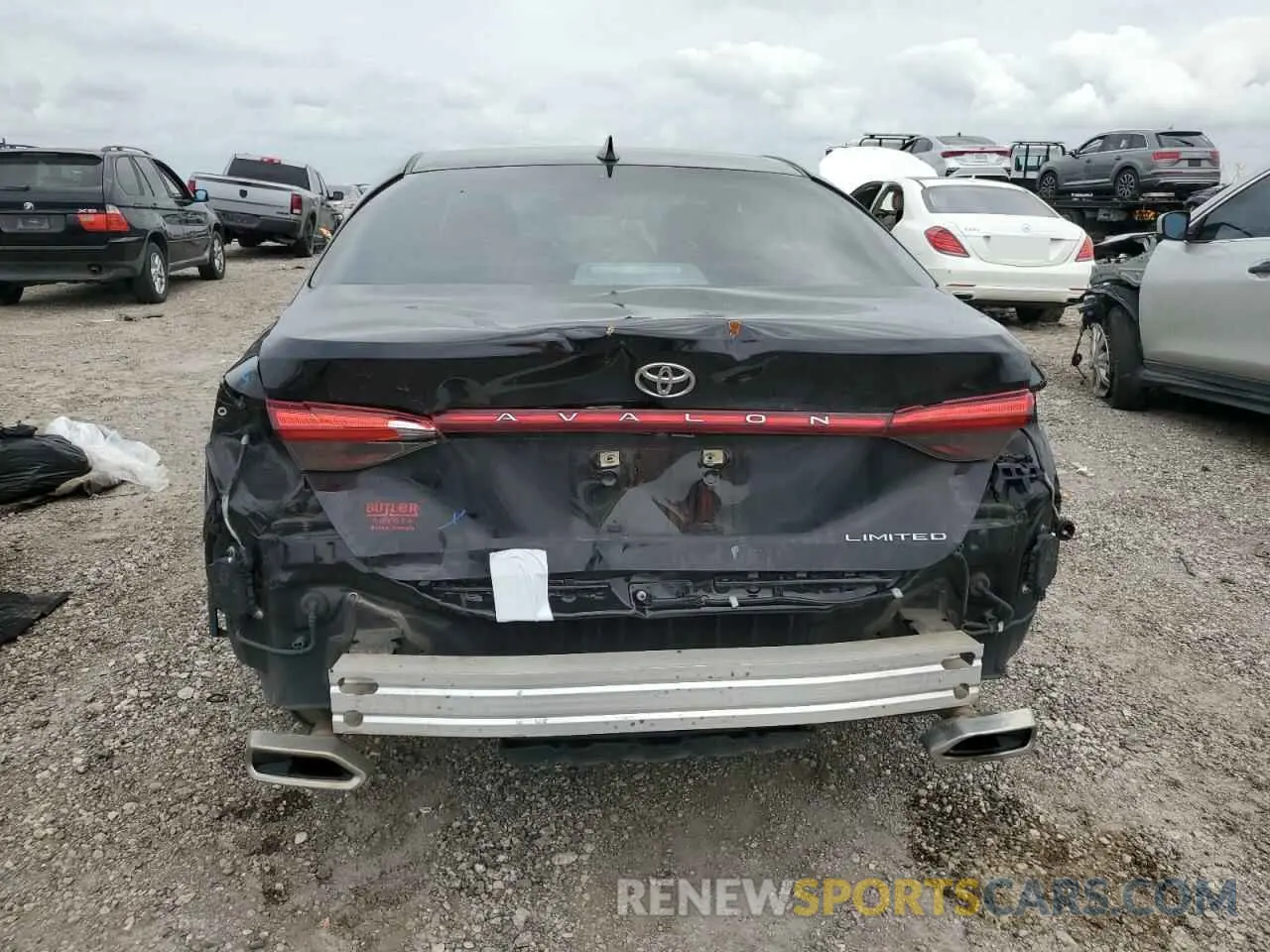 6 Photograph of a damaged car 4T1BZ1FB1KU003493 TOYOTA AVALON 2019