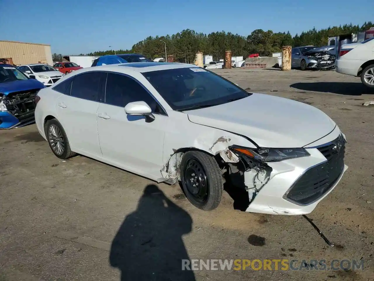 4 Photograph of a damaged car 4T1BZ1FB1KU007429 TOYOTA AVALON 2019