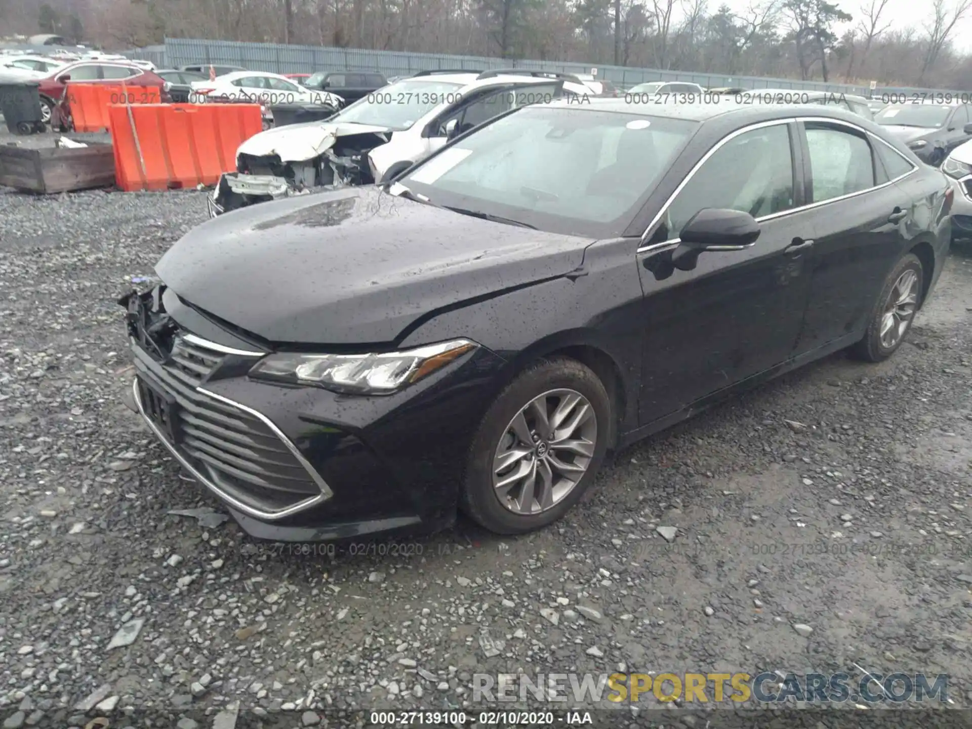 2 Photograph of a damaged car 4T1BZ1FB1KU007575 TOYOTA AVALON 2019