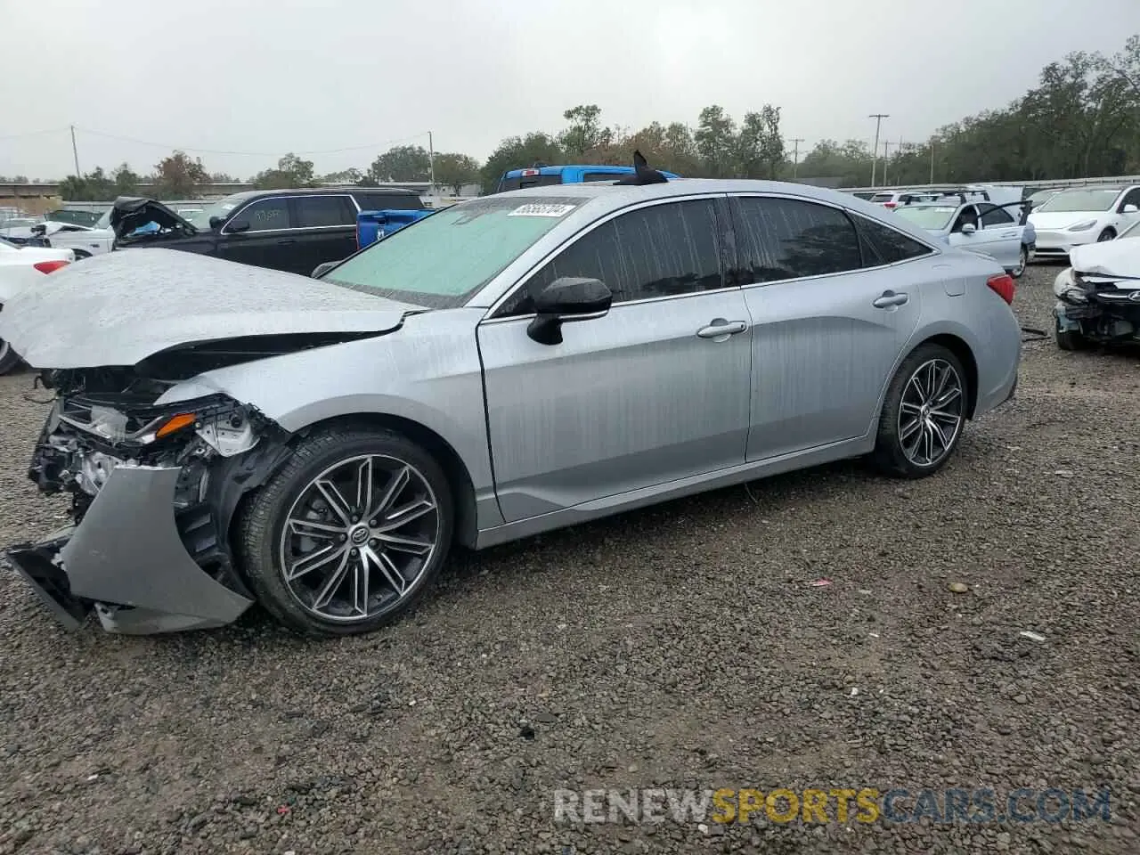 1 Photograph of a damaged car 4T1BZ1FB1KU010878 TOYOTA AVALON 2019
