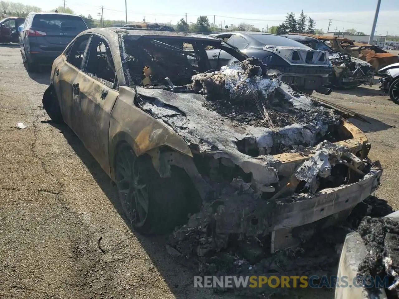 5 Photograph of a damaged car 4T1BZ1FB1KU019726 TOYOTA AVALON 2019