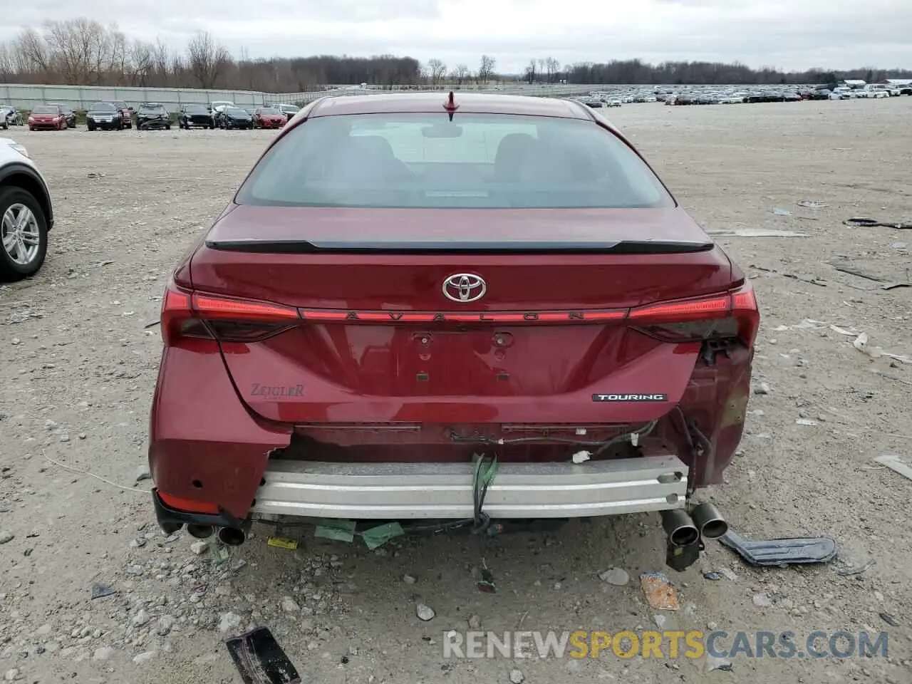 6 Photograph of a damaged car 4T1BZ1FB1KU032802 TOYOTA AVALON 2019