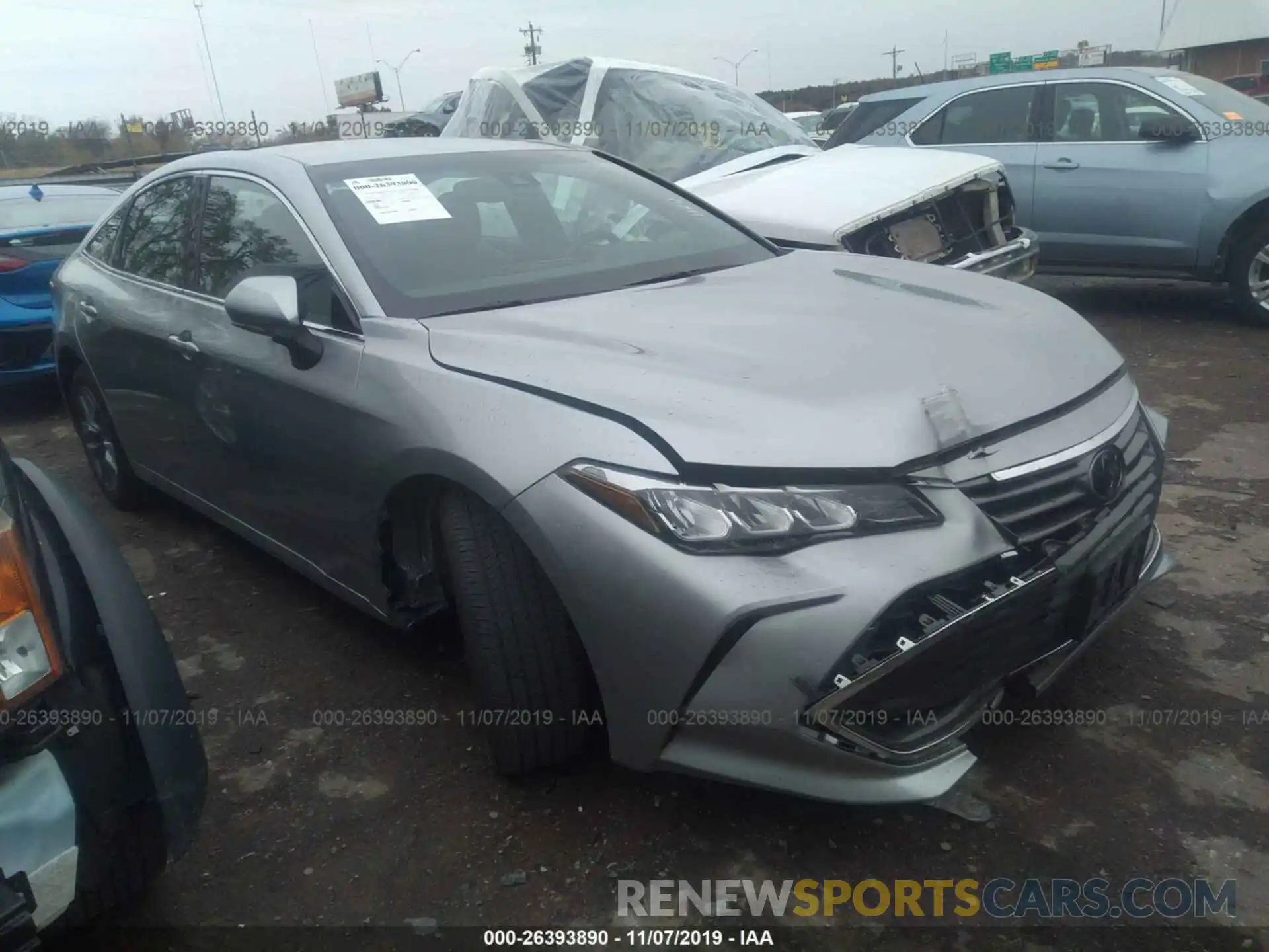 1 Photograph of a damaged car 4T1BZ1FB1KU033173 TOYOTA AVALON 2019