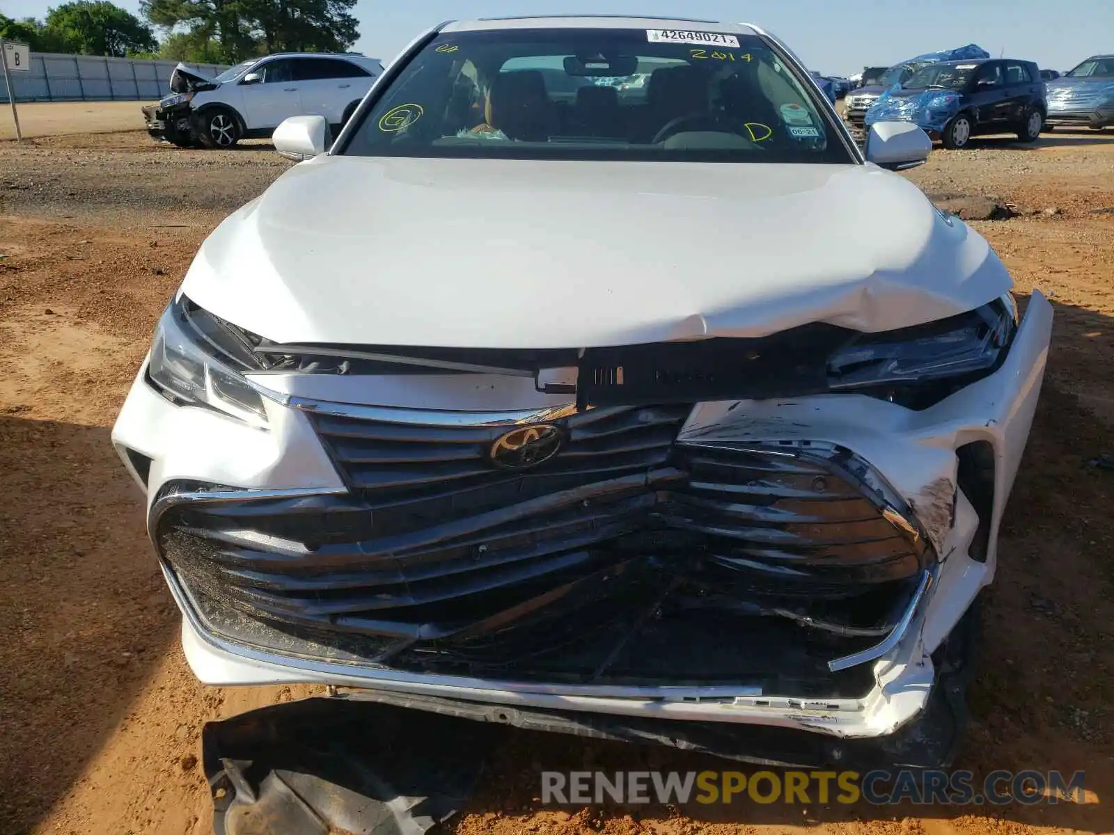 9 Photograph of a damaged car 4T1BZ1FB2KU002014 TOYOTA AVALON 2019