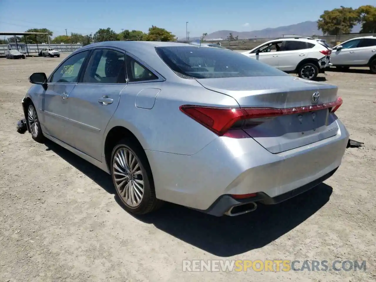 3 Photograph of a damaged car 4T1BZ1FB2KU002160 TOYOTA AVALON 2019