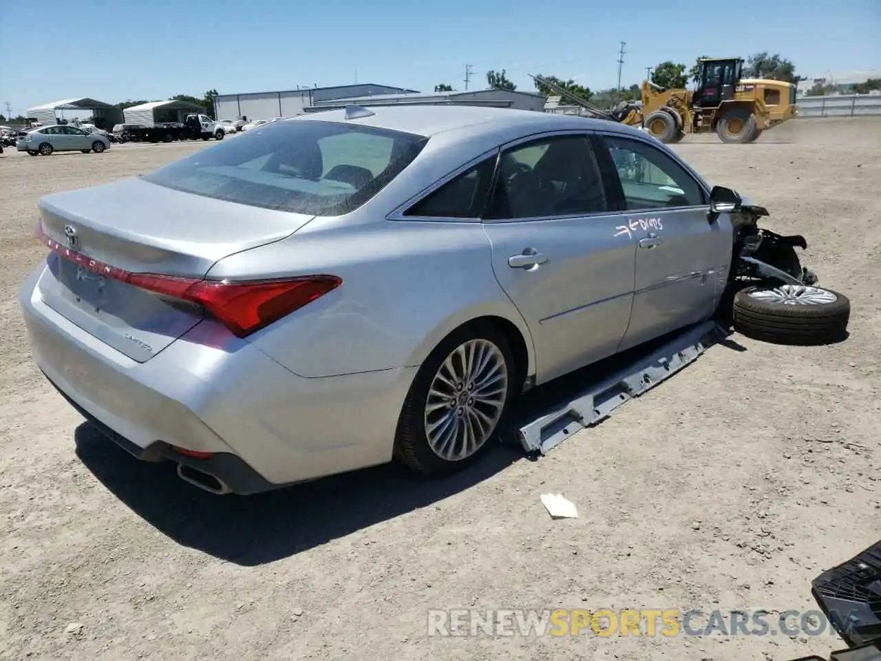 4 Photograph of a damaged car 4T1BZ1FB2KU002160 TOYOTA AVALON 2019