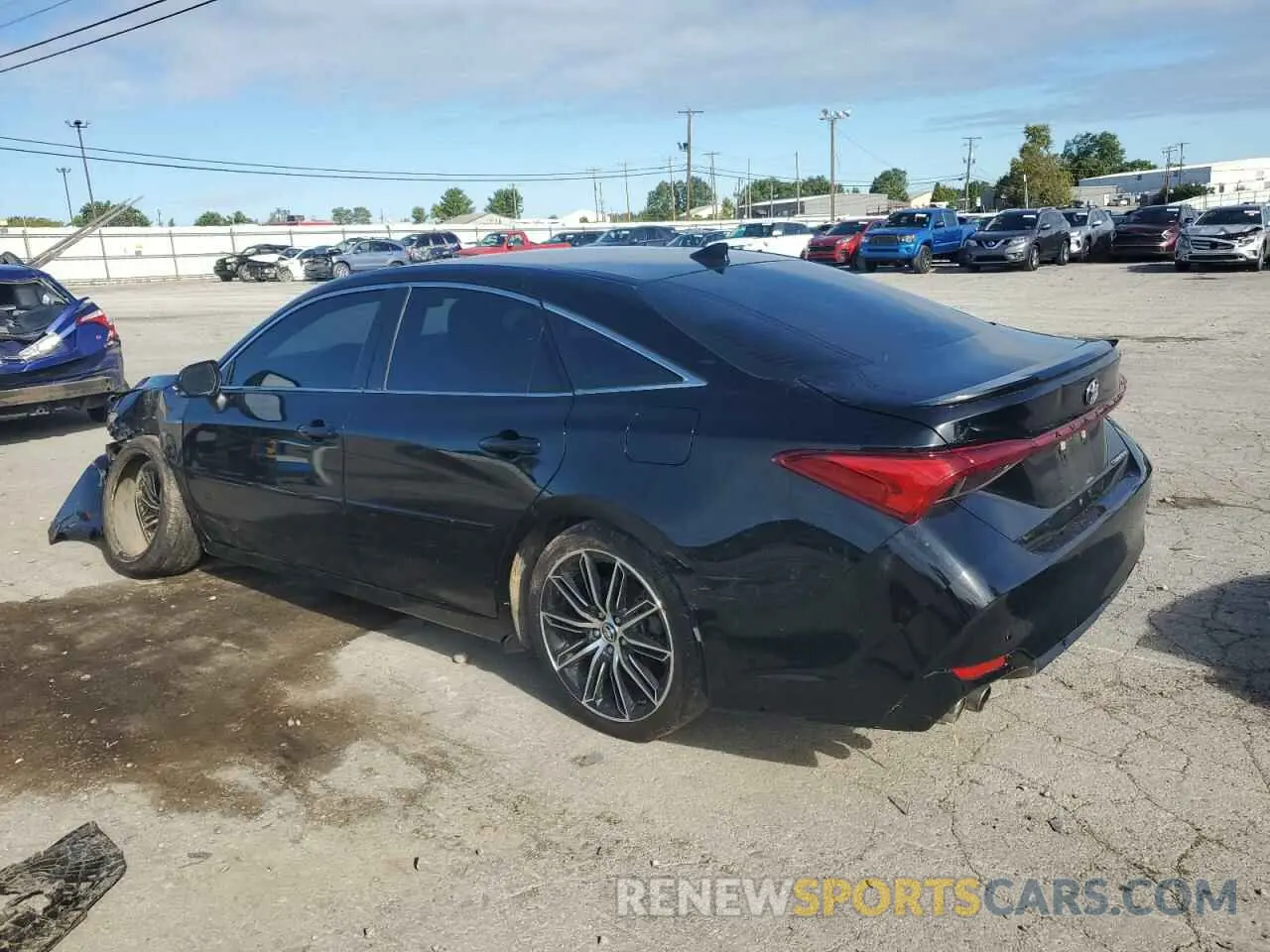 2 Photograph of a damaged car 4T1BZ1FB2KU004684 TOYOTA AVALON 2019