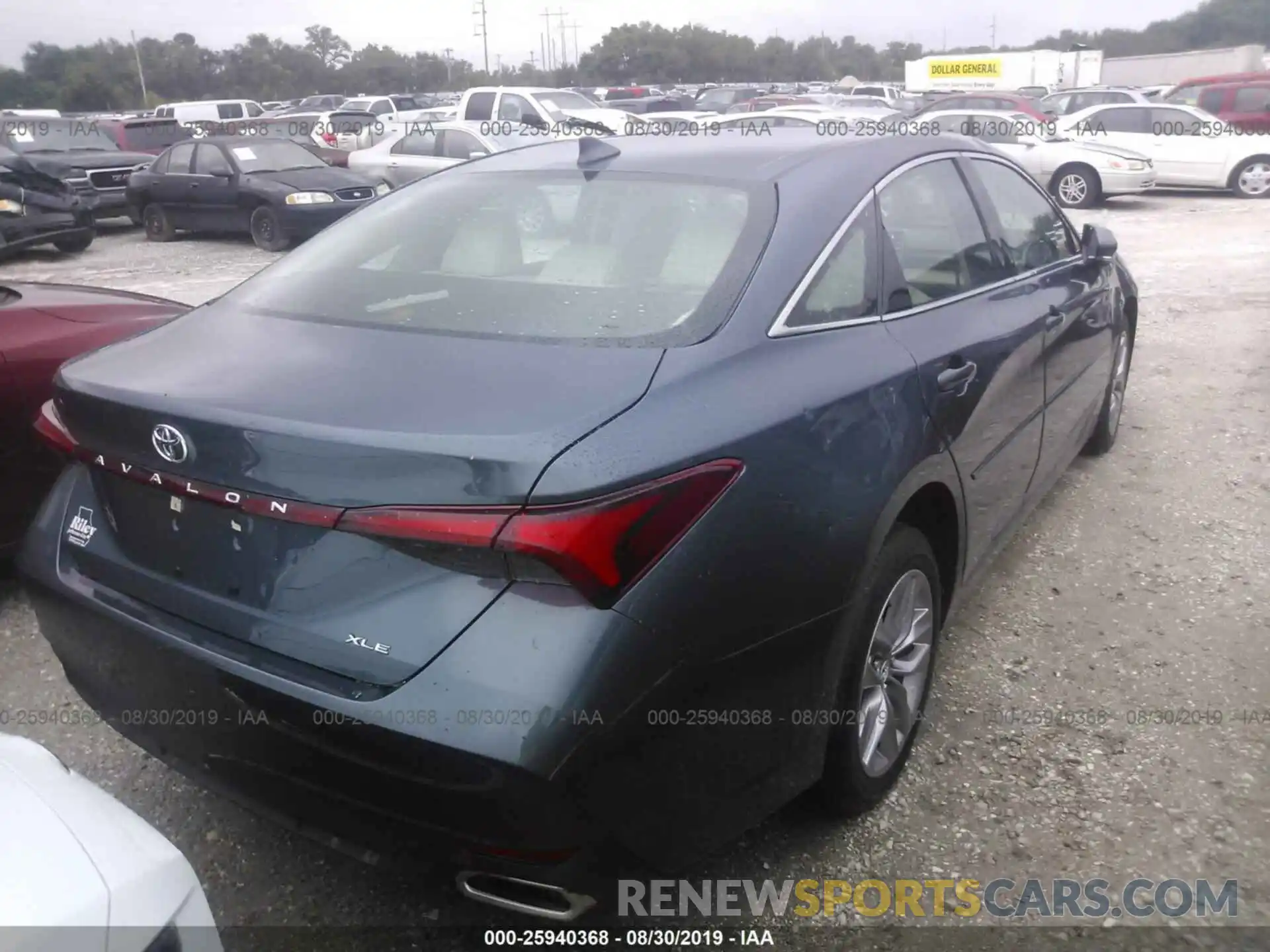 4 Photograph of a damaged car 4T1BZ1FB2KU005740 TOYOTA AVALON 2019