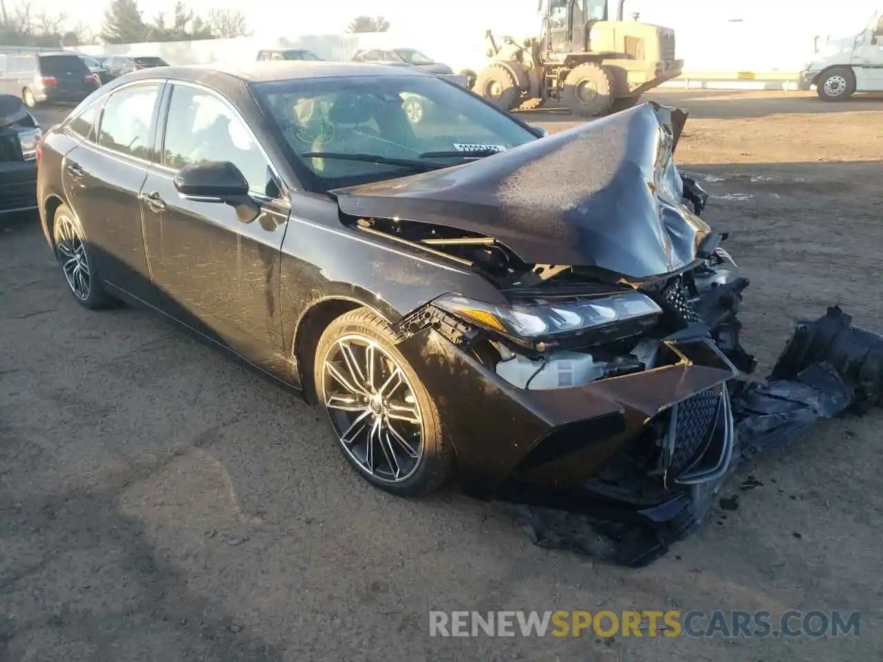 1 Photograph of a damaged car 4T1BZ1FB2KU015183 TOYOTA AVALON 2019