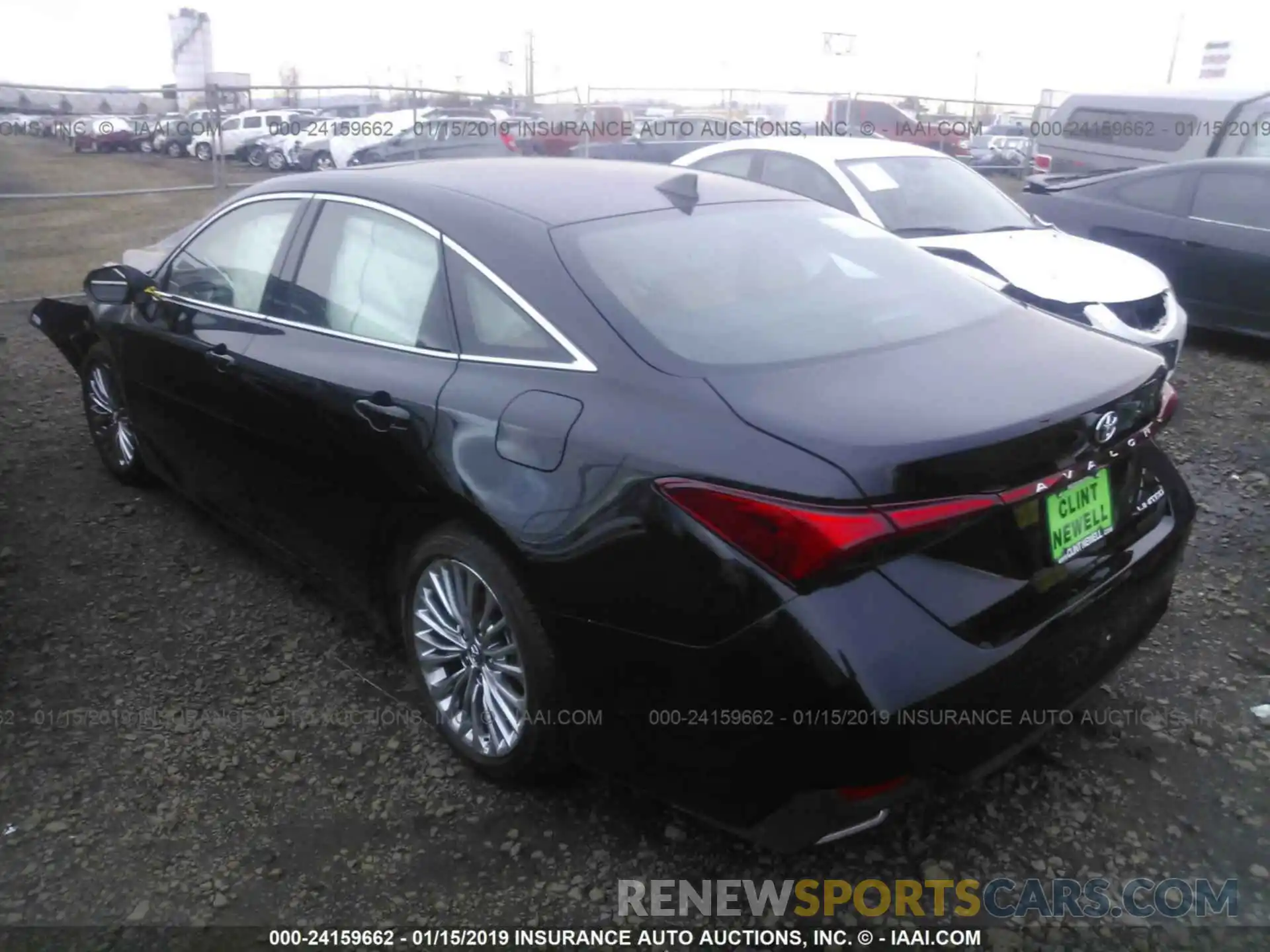 3 Photograph of a damaged car 4T1BZ1FB2KU021906 TOYOTA AVALON 2019