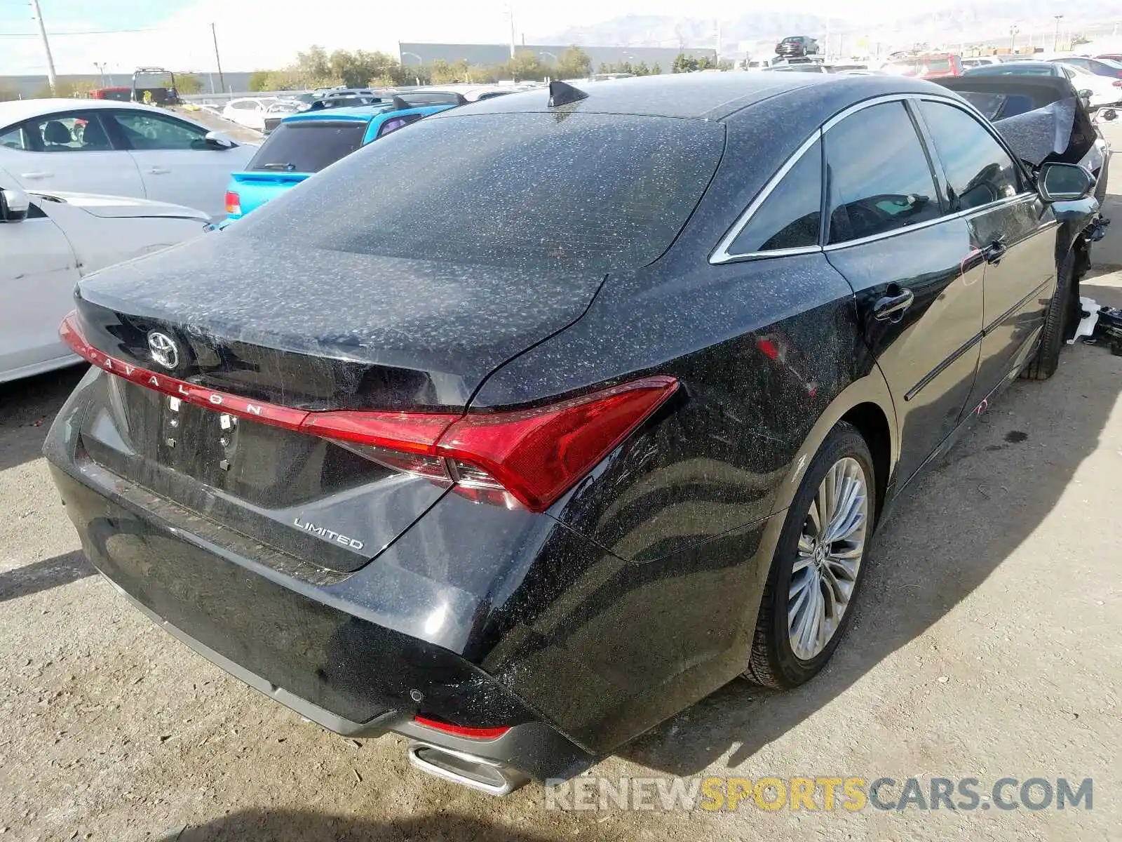 4 Photograph of a damaged car 4T1BZ1FB2KU034400 TOYOTA AVALON 2019